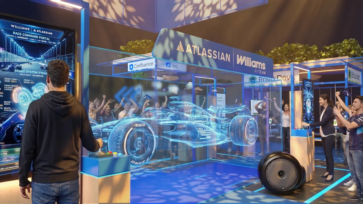 Atlassian × Williams Racing, image 3