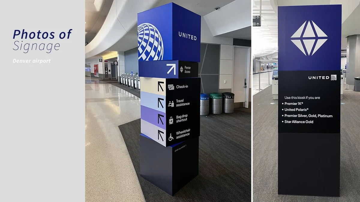 United Airlines signage, image 4