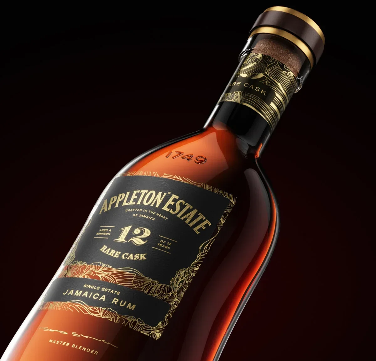 Appleton Estate: 3d product rendering by Frederico Phillips