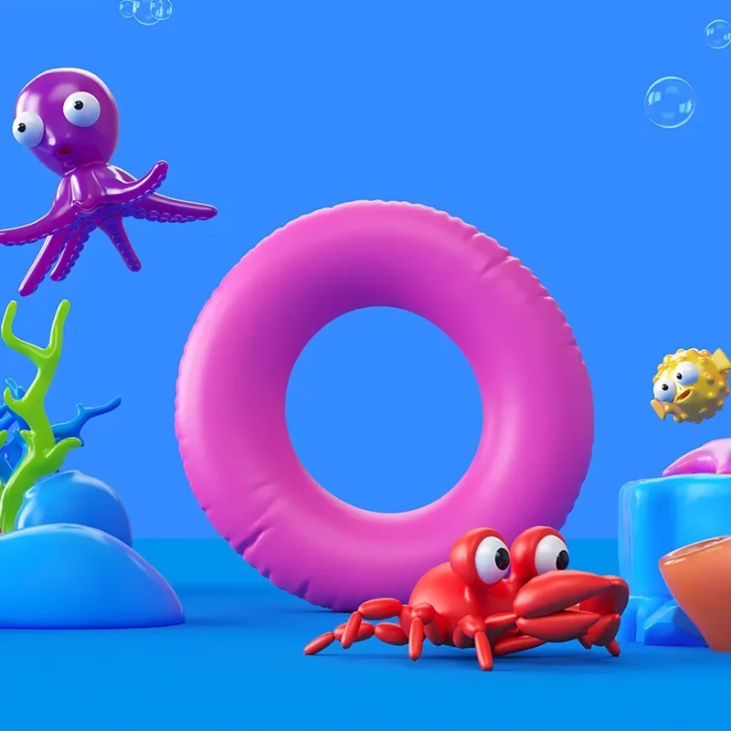 Bububam: brand cgi & 3d design by Frederico Phillips