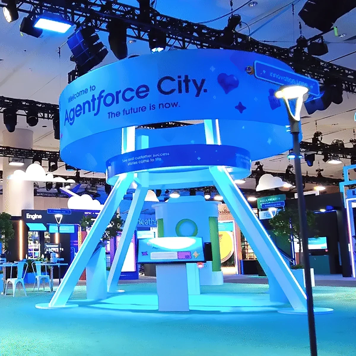 Salesforce: Dreamforce 25: experiential & event 3d visualization by Frederico Phillips