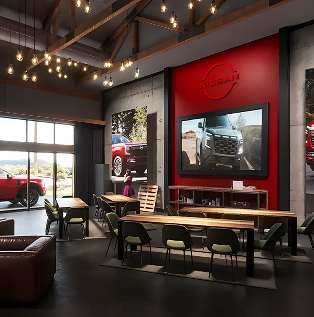 Nissan: experiential & event 3d visualization by Frederico Phillips