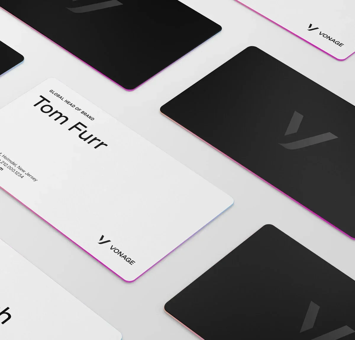 Vonage: 3D templates: brand cgi & 3d design by Frederico Phillips