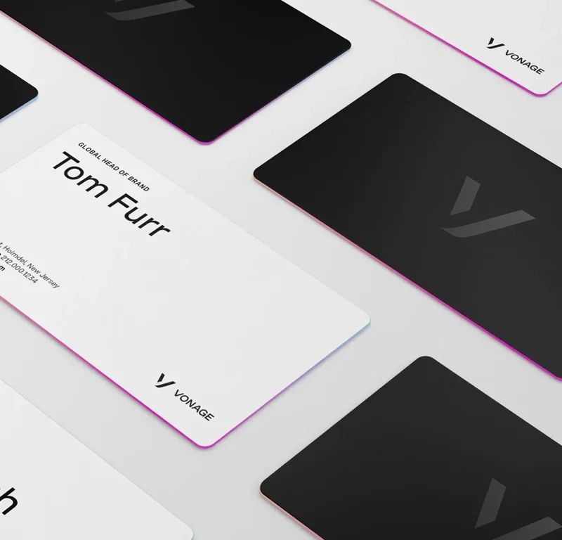 Vonage: 3D templates: brand cgi & 3d design by Frederico Phillips